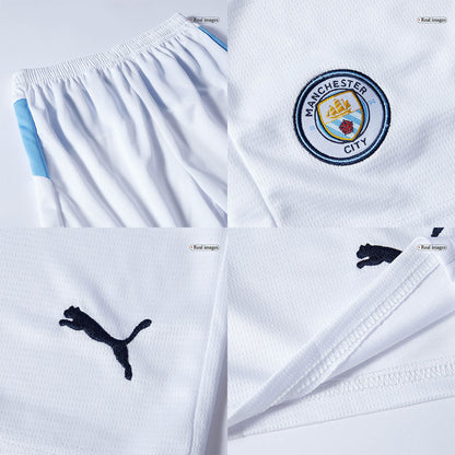 Dziecięcy Zestaw Domowa Manchester City (Koszulka + Spodenki + Skarpety) 2025/26