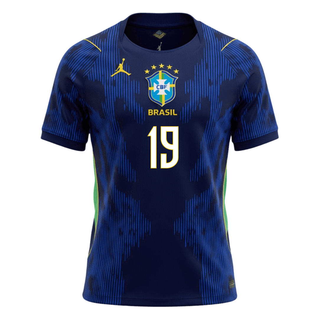 Męska koszulka Brazylii wyjazdowa ENDRICK #19 - Mundial 2026