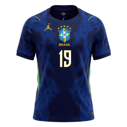 Męska koszulka Brazylii wyjazdowa ENDRICK #19 - Mundial 2026