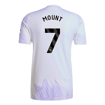 Męska Koszulka Wyjazdowa Manchester United MOUNT #7 2025/26