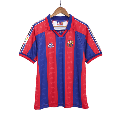 Koszulka Retro Domowa Barcelona 1996/97 - Topowe Koszulki Pilkarskie Sklep Internetowy