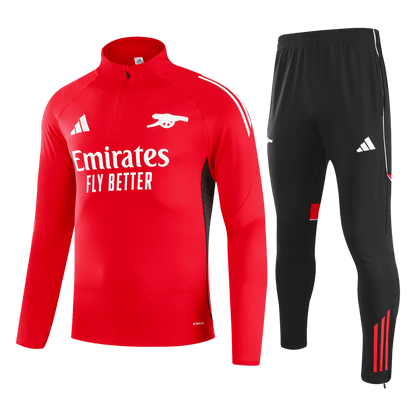 Juniorski Arsenal Bluza z zamkiem Komplet Dresowy 2025/26