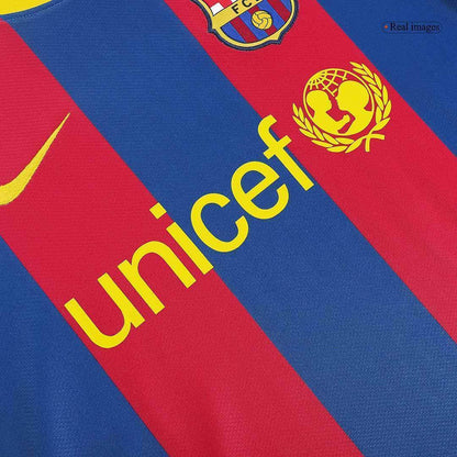 Męska Koszulka Retro Domowa Barcelona MESSI #10 2010/11 - Topowe Koszulki Pilkarskie Sklep Internetowy