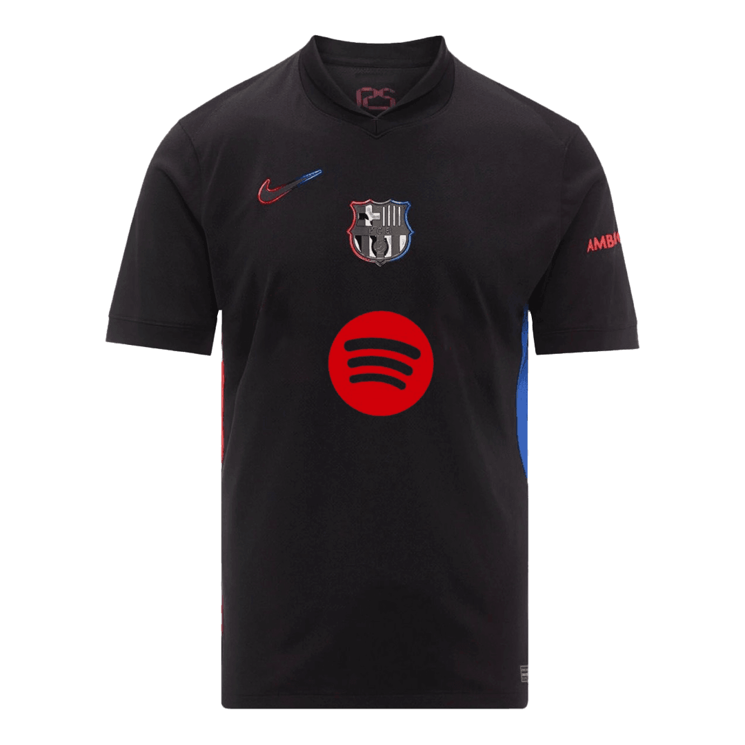 Koszulka Barcelona wyjazdowa 2024/25 LEWANDOWSKI #9 - Spotify Logo Without Text - Topowe Koszulki Pilkarskie Sklep Internetowy