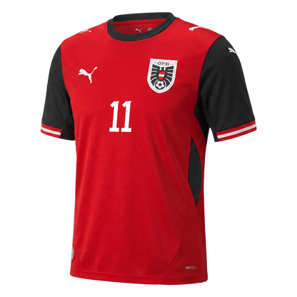 Męska koszulka Austrii domowa GREGORITSCH #11 – Mundial 2026