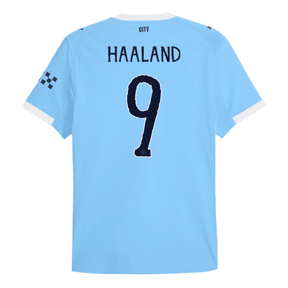 Męska Koszulka Domowa Manchester City HAALAND #9 Wersja Piłkarska 2025/26 - Club World Cup - Slim Fit - Topowe Koszulki Pilkarskie Sklep Internetowy